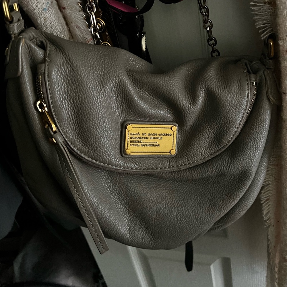 Gray Marc Jacobs bag